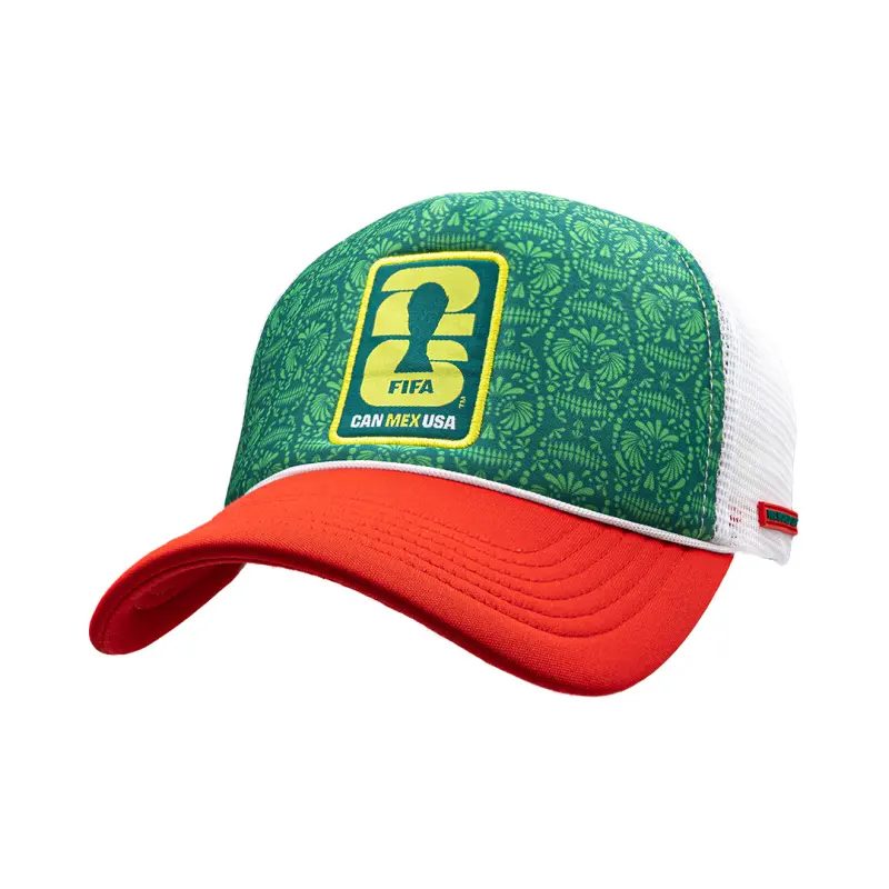 Mexico Worldcup Jerseys 2026 World Cup Emblem Mexico Foam Trucker Hat – Authentic Soccer Kits & Shirts