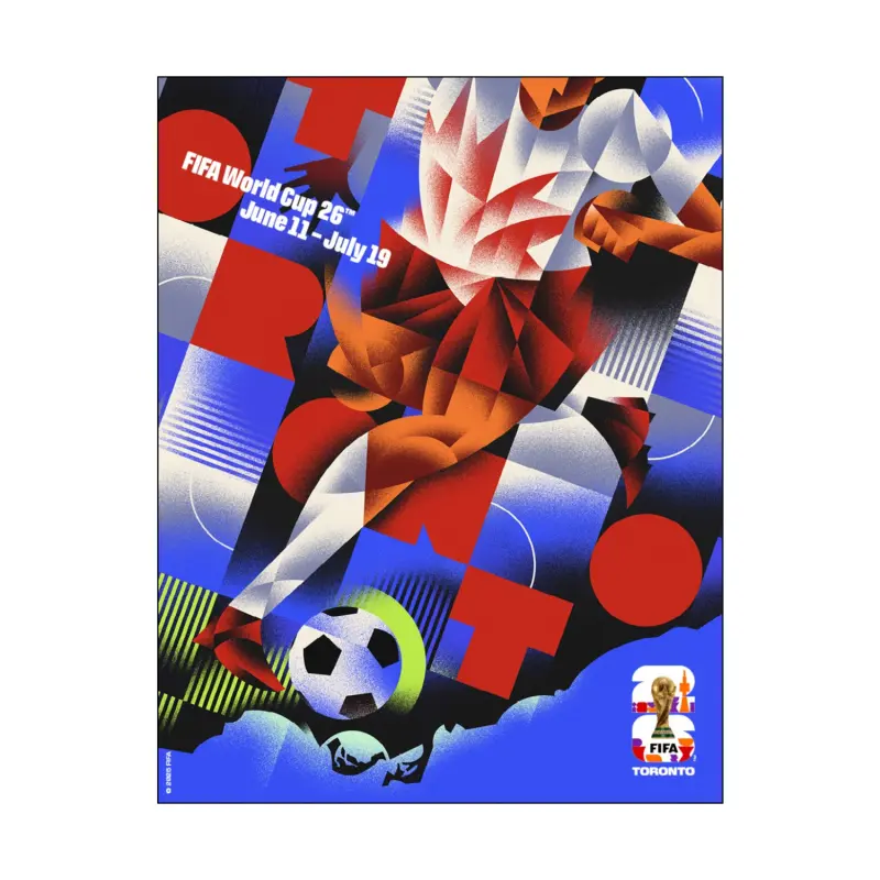 Mexico Worldcup Jerseys 2026 World Cup Toronto Host City Poster – Authentic Soccer Kits & Shirts