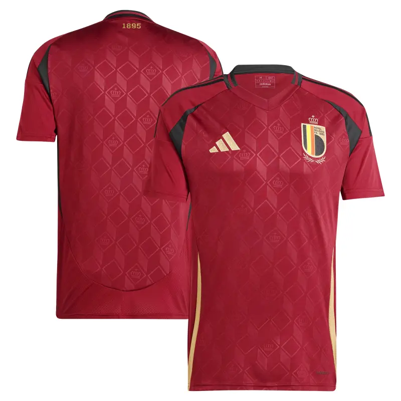 Mexico Worldcup Jerseys Belgium National Team adidas 2024 Home Replica Jersey – Burgundy – Authentic Soccer Kits & Shirts