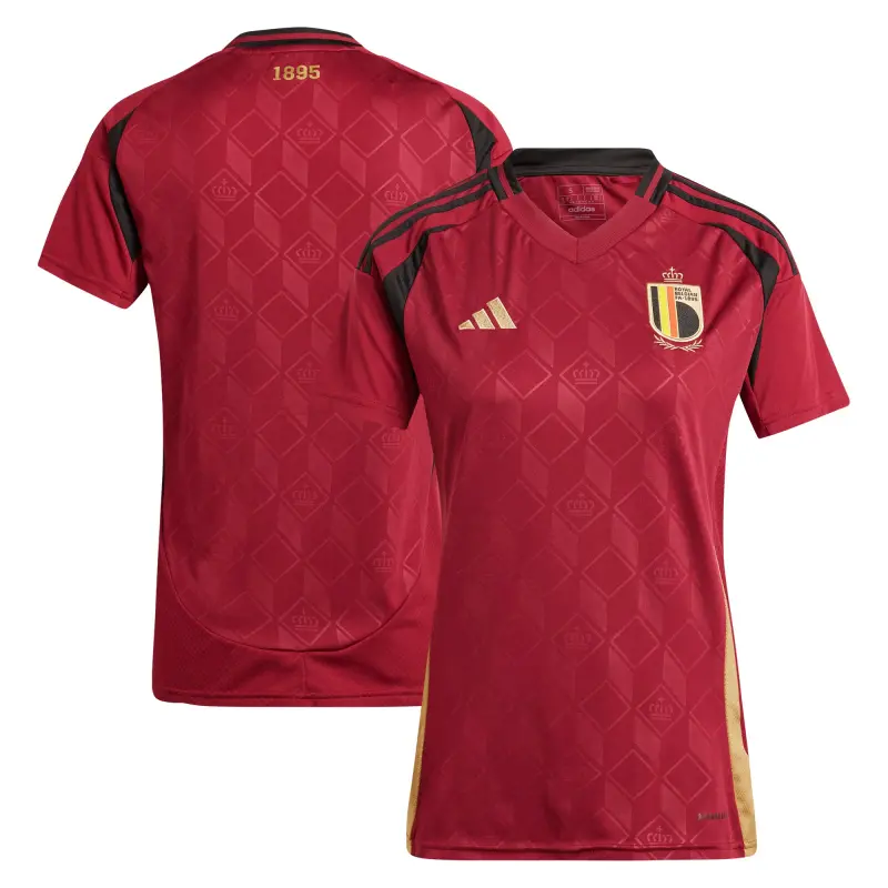 Mexico Worldcup Jerseys Belgium National Team adidas Women’s 2024 Home Replica Jersey – Burgundy – Authentic Soccer Kits & Shirts
