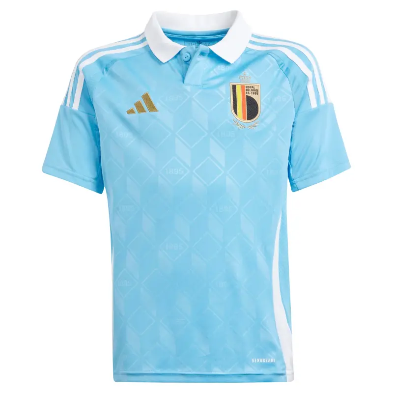 Mexico Worldcup Jerseys Belgium National Team adidas Youth 2024 Away Replica Jersey – Blue – Authentic Soccer Kits & Shirts