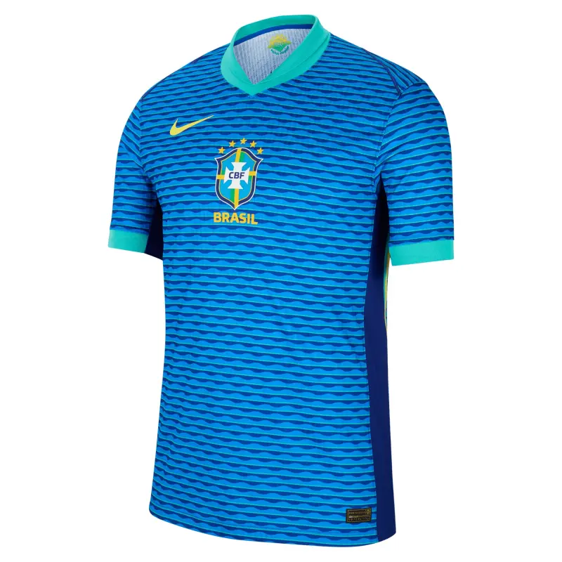 Mexico Worldcup Jerseys Brazil National Team Nike 2024 Away Match Authentic Jersey – Blue – Authentic Soccer Kits & Shirts