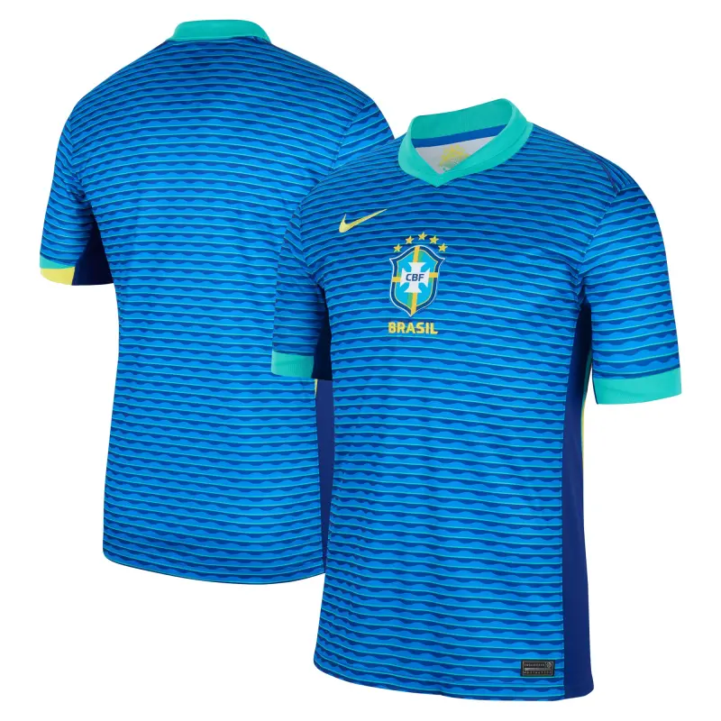 Mexico Worldcup Jerseys Brazil National Team Nike 2024 Away Stadium Replica Jersey – Blue – Authentic Soccer Kits & Shirts