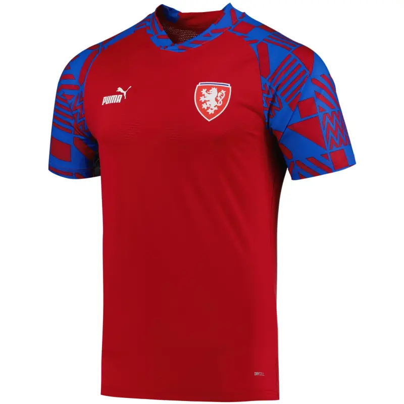 Mexico Worldcup Jerseys Czech Republic National Team Puma Pre-Match V-Neck Top – Red – Authentic Soccer Kits & Shirts
