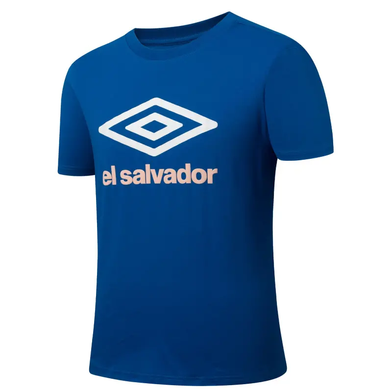 Mexico Worldcup Jerseys El Salvador National Team Umbro Graphic T-Shirt Blue – Authentic Soccer Kits & Shirts
