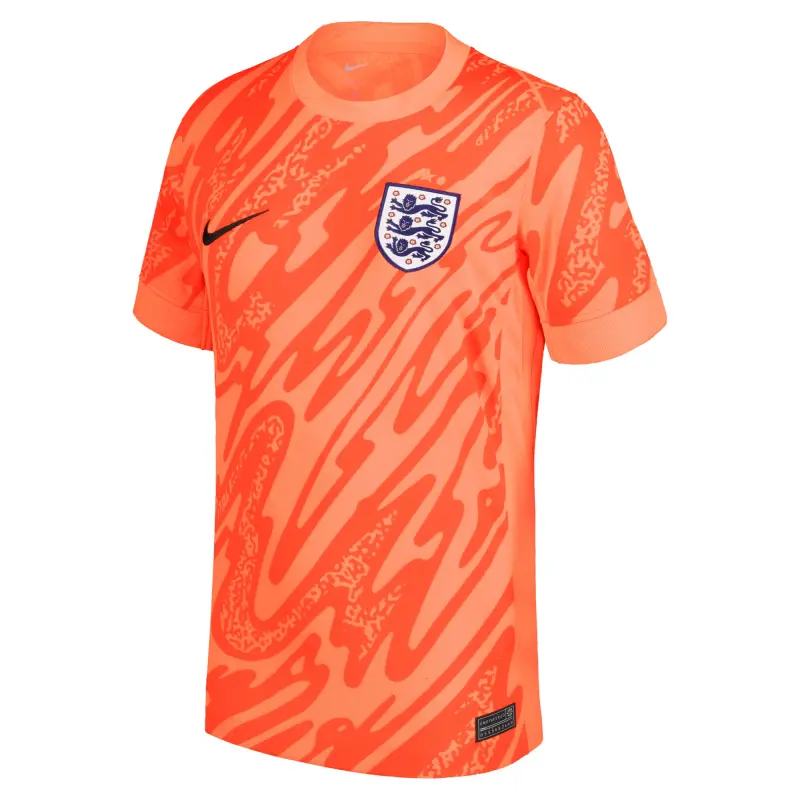 Mexico Worldcup Jerseys England National Team Nike 2024 Goalkeeper Replica Stadium Jersey Orange – Authentic Soccer Kits & Shirts