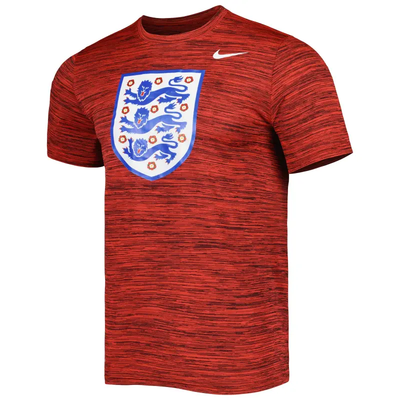 Mexico Worldcup Jerseys England National Team Nike Primary Logo Velocity Legend Performance T-Shirt Red – Authentic Soccer Kits & Shirts