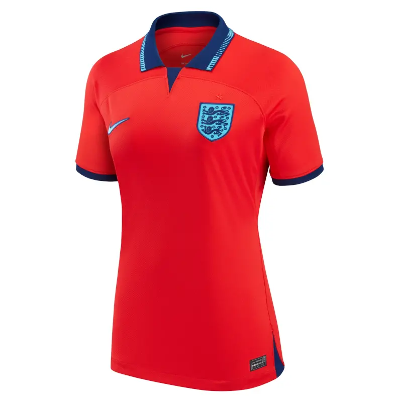 Mexico Worldcup Jerseys England National Team Nike Women’s 2022/23 Away Breathe Stadium Replica Blank Jersey – Red – Authentic Soccer Kits & Shirts