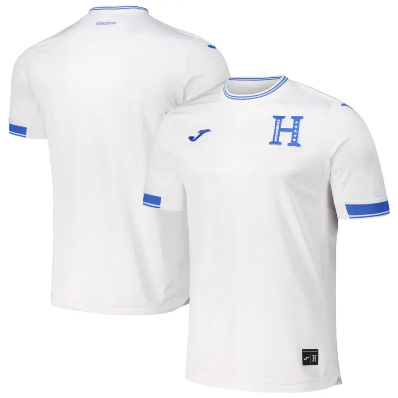 Mexico Worldcup Jerseys Honduras National Team 2024 Home Replica Jersey – White – Authentic Soccer Kits & Shirts