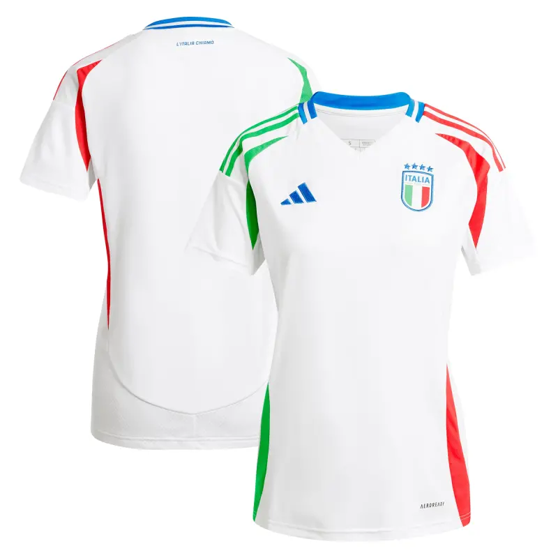 Mexico Worldcup Jerseys Italy National Team adidas Women’s 2024 Away Replica Jersey – White – Authentic Soccer Kits & Shirts