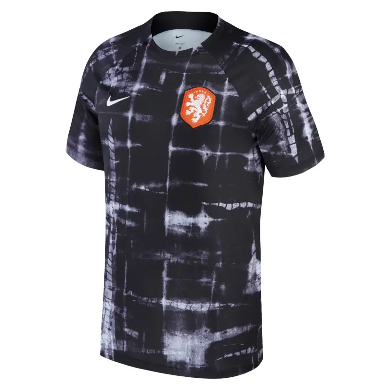 Mexico Worldcup Jerseys Netherlands National Team Nike 2022/23 Pre-Match Top – Black – Authentic Soccer Kits & Shirts