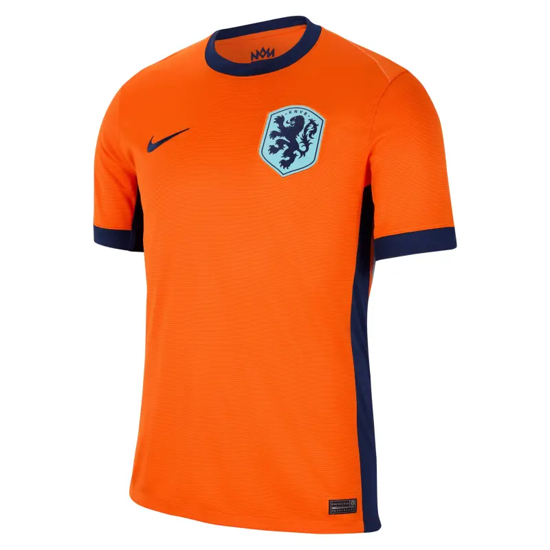 Mexico Worldcup Jerseys Netherlands National Team Nike 2024 Home Replica Blank Jersey – Orange – Authentic Soccer Kits & Shirts