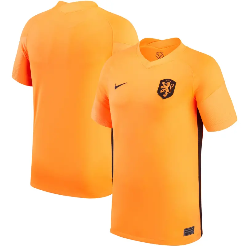 Mexico Worldcup Jerseys Netherlands Women’s National Team Nike 2022/23 Home Replica Blank Jersey – Orange – Authentic Soccer Kits & Shirts