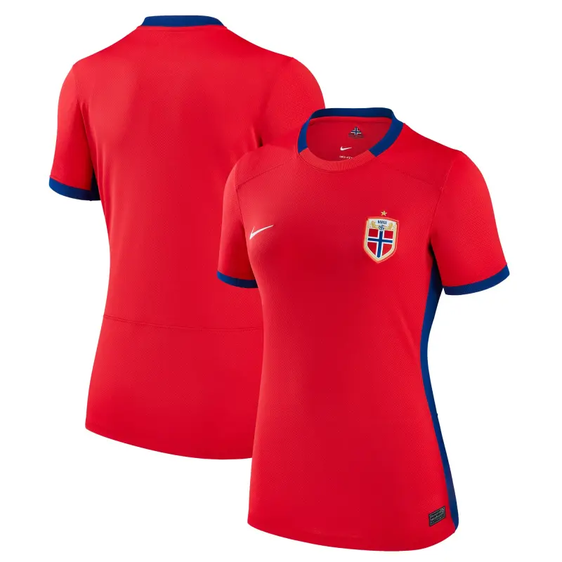 Mexico Worldcup Jerseys Norway Women’s National Team Nike Women’s 2023 Home Stadium Replica Jersey – Red – Authentic Soccer Kits & Shirts