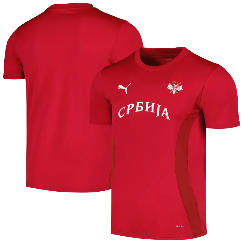 Mexico Worldcup Jerseys Serbia National Team Puma 2024 Pre-Match Jersey – Red – Authentic Soccer Kits & Shirts